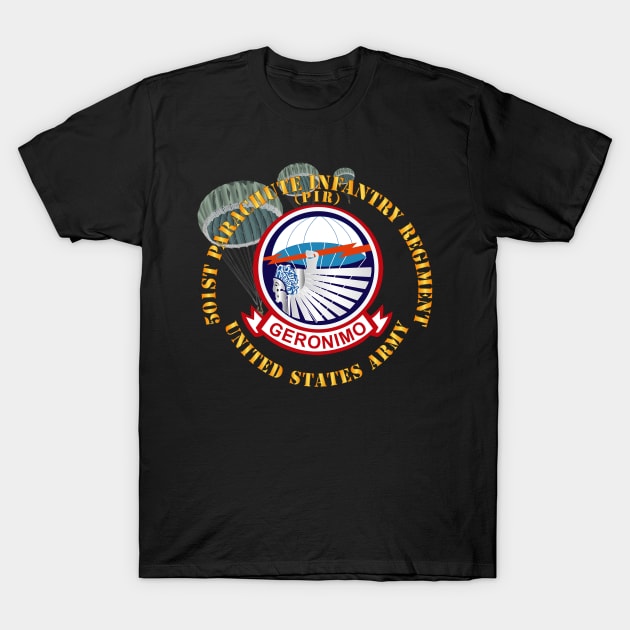 501st Infantry Regiment - US Army T-Shirt by twix123844